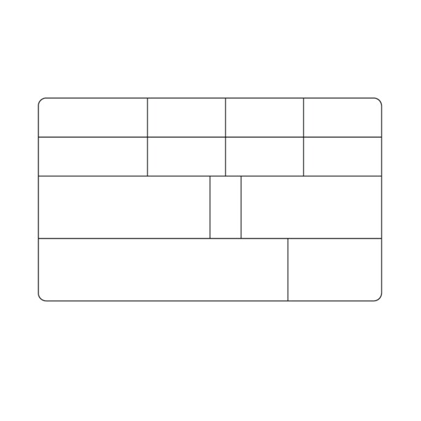 Specimen Label, Multiple Label Set Thermal 5-1/2 x 3-1/4, 3 core, PK4